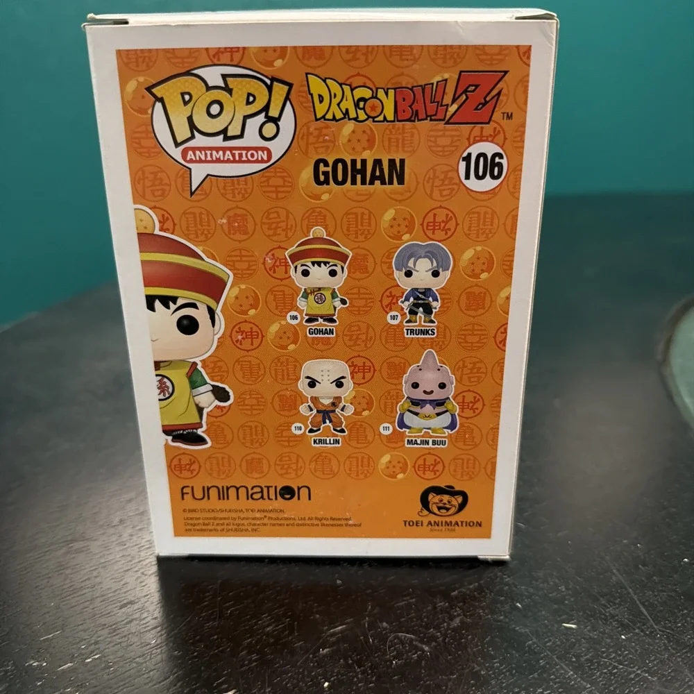 Funko Pop! Animation Dragon Ball Z Gohan #106 Vinyl Figure Multicolor Standard